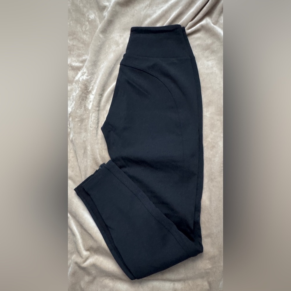 NWOT-Athleta Black Headlands Hybrid Moto Tight-2P